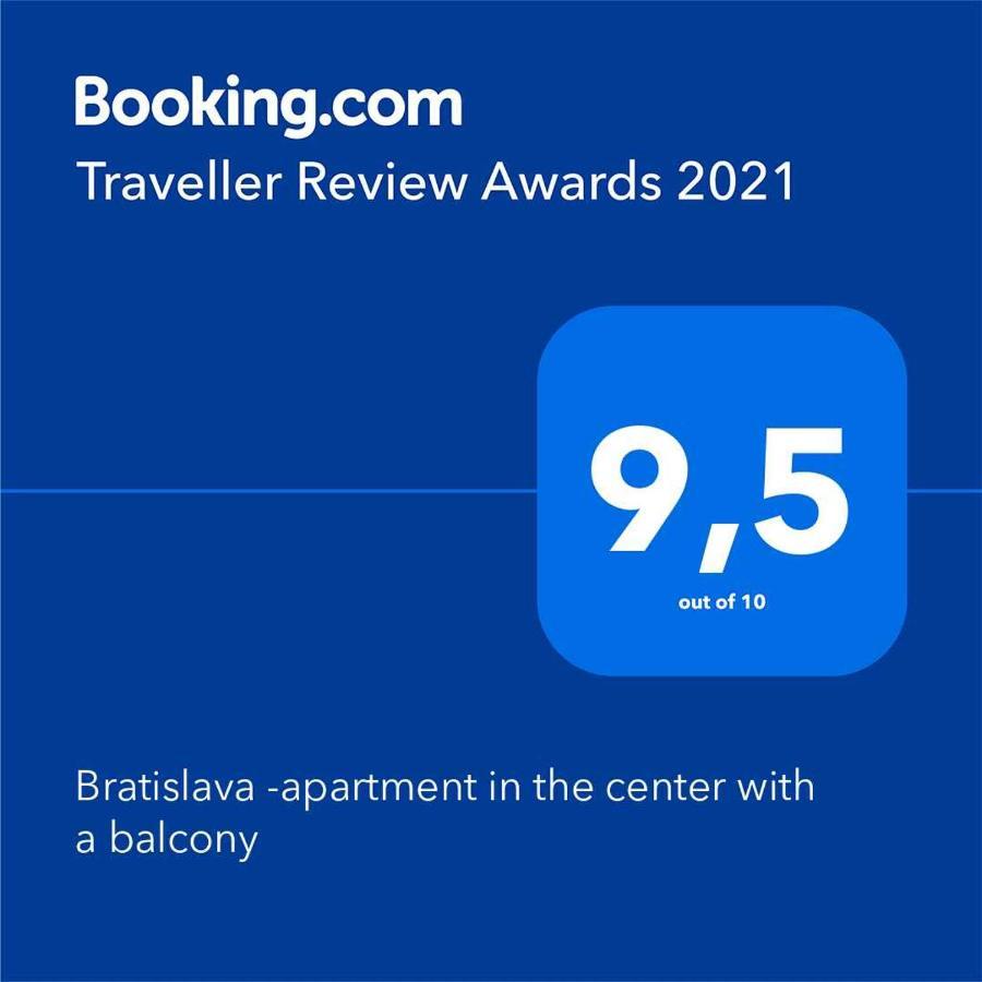 Bratislava -Apartment Near The City Center With A Balcony 외부 사진